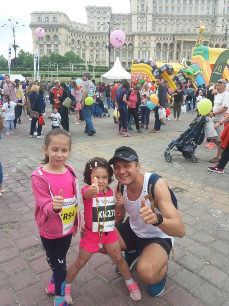 cu fetele la alergat